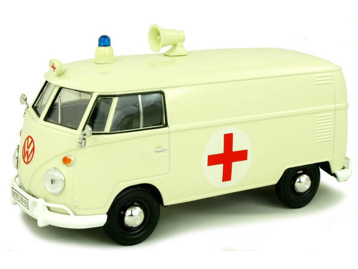 Brinic Modelcars Motormax Volkswagen T1 Ambulance