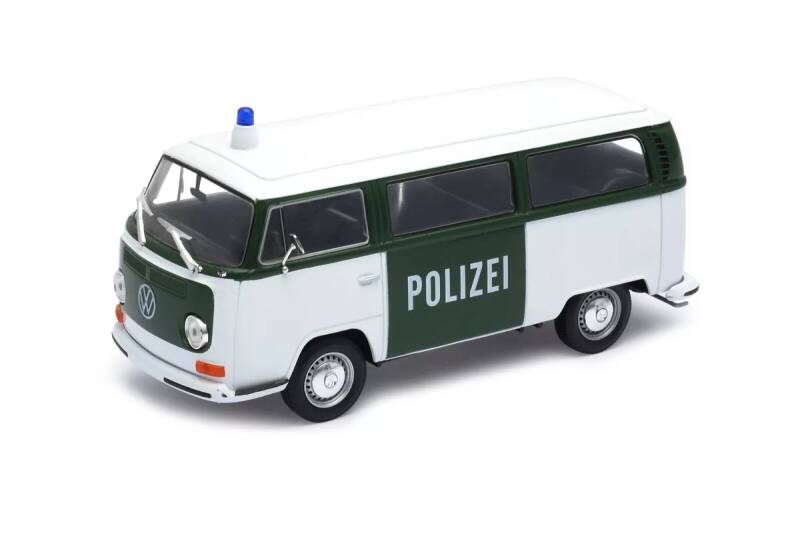 Brinic Modelcars Welly Volkswagen T2 Polizei - 1972