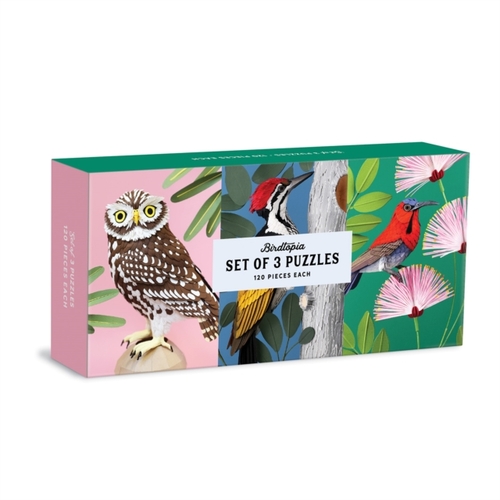 Galison Birdtopia Puzzle Set -   (ISBN: 9780735370043)