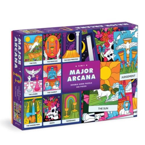 Galison Mudpuppy Major Arcana 500 Piece Double Sided Puzzle -   (ISBN: 9780735373297)