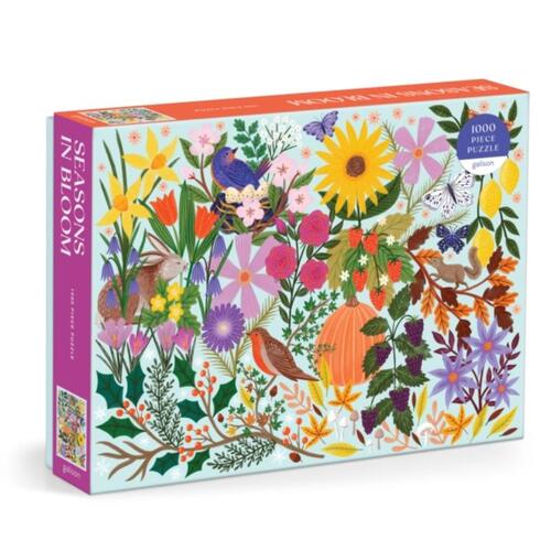 Galison Seasons In Bloom 1000 Piece Puzzle -   (ISBN: 9780735384385)