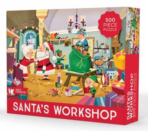 Greg Paprocki Paprocki 500-Piece Puzzle: Santa's Workshop Puzzle -   (ISBN: 9781423658931)