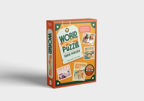 Brett Gramse, Loni Carr World Travel Adventures: 1000-Piece Puzzle -   (ISBN: 9781741179392)