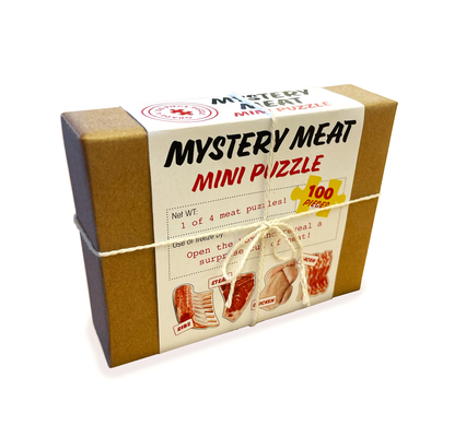 Chronicle Books Mystery Meat Mini Puzzle -   (ISBN: 9781797231822)