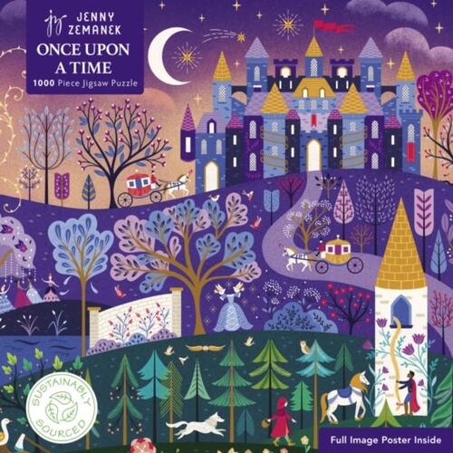 Flame Tree Publishing Adult Sustainable Jigsaw Puzzle Jenny Zemanek: Once Upon A Time -   (ISBN: 9781835622193)