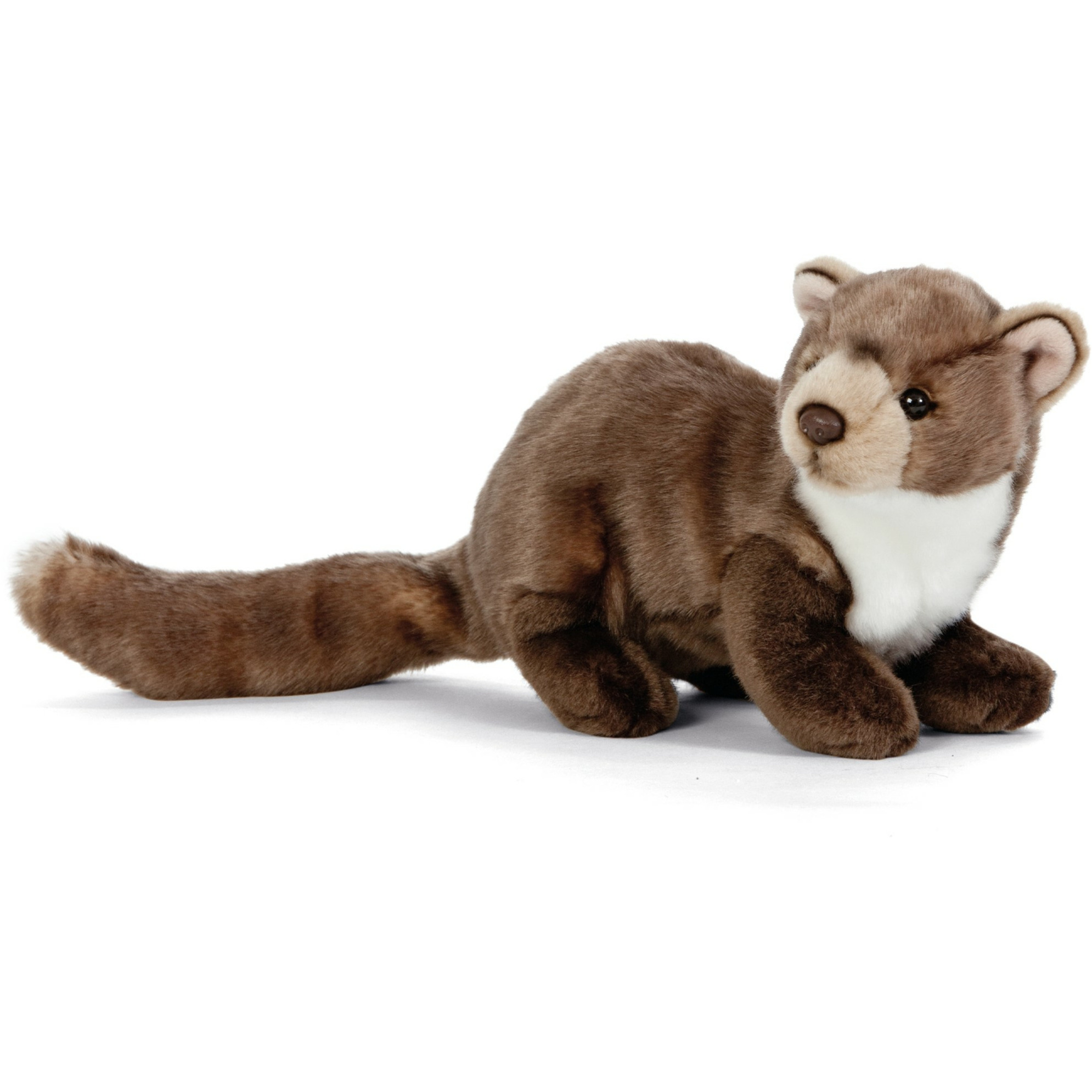 Living Nature Boommarter knuffel - pluche - 25 cm - marters - speelgoed -