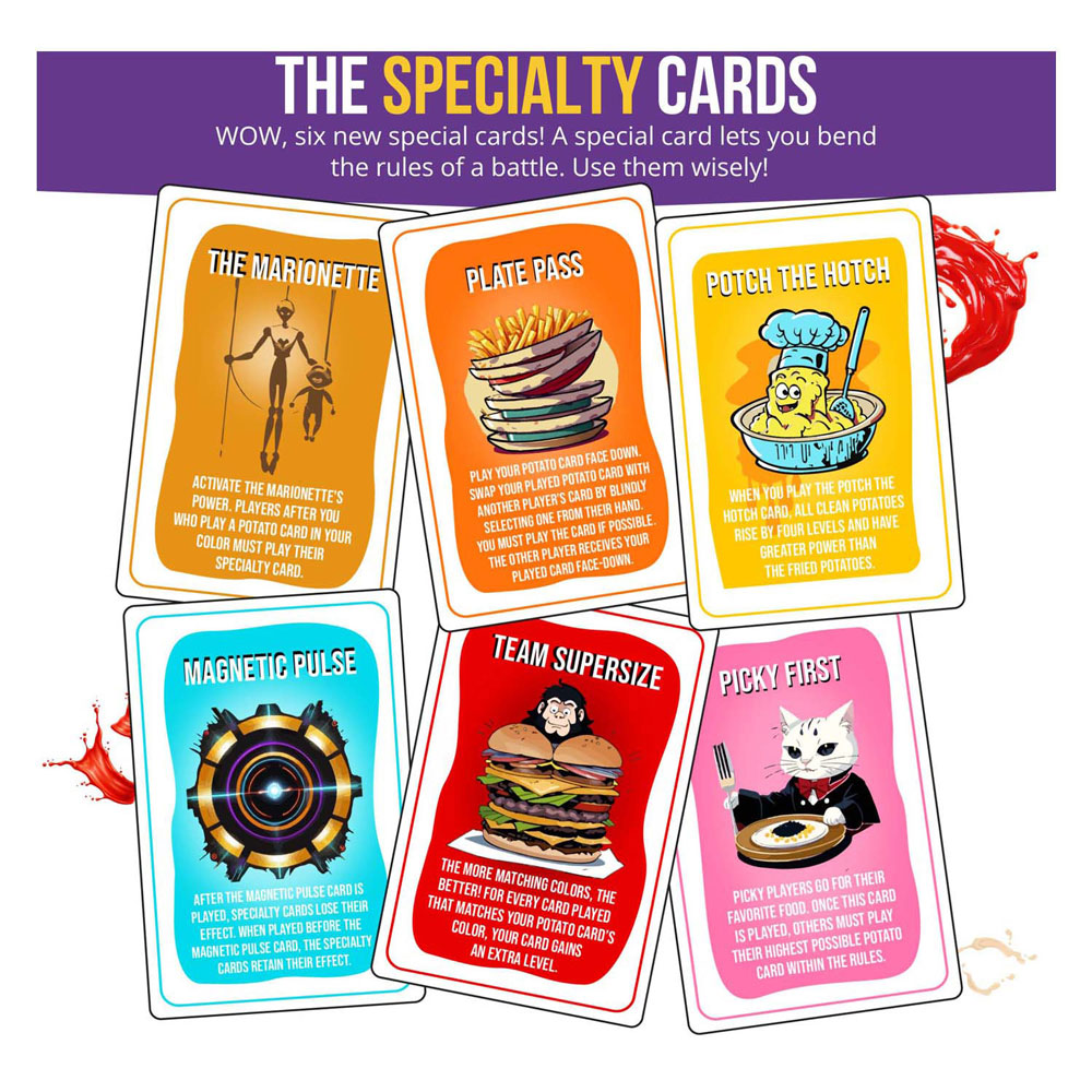 Fried Potatoes Games Fried Potatoes Kaartspel - Deep Fried Editie – Engelstalig