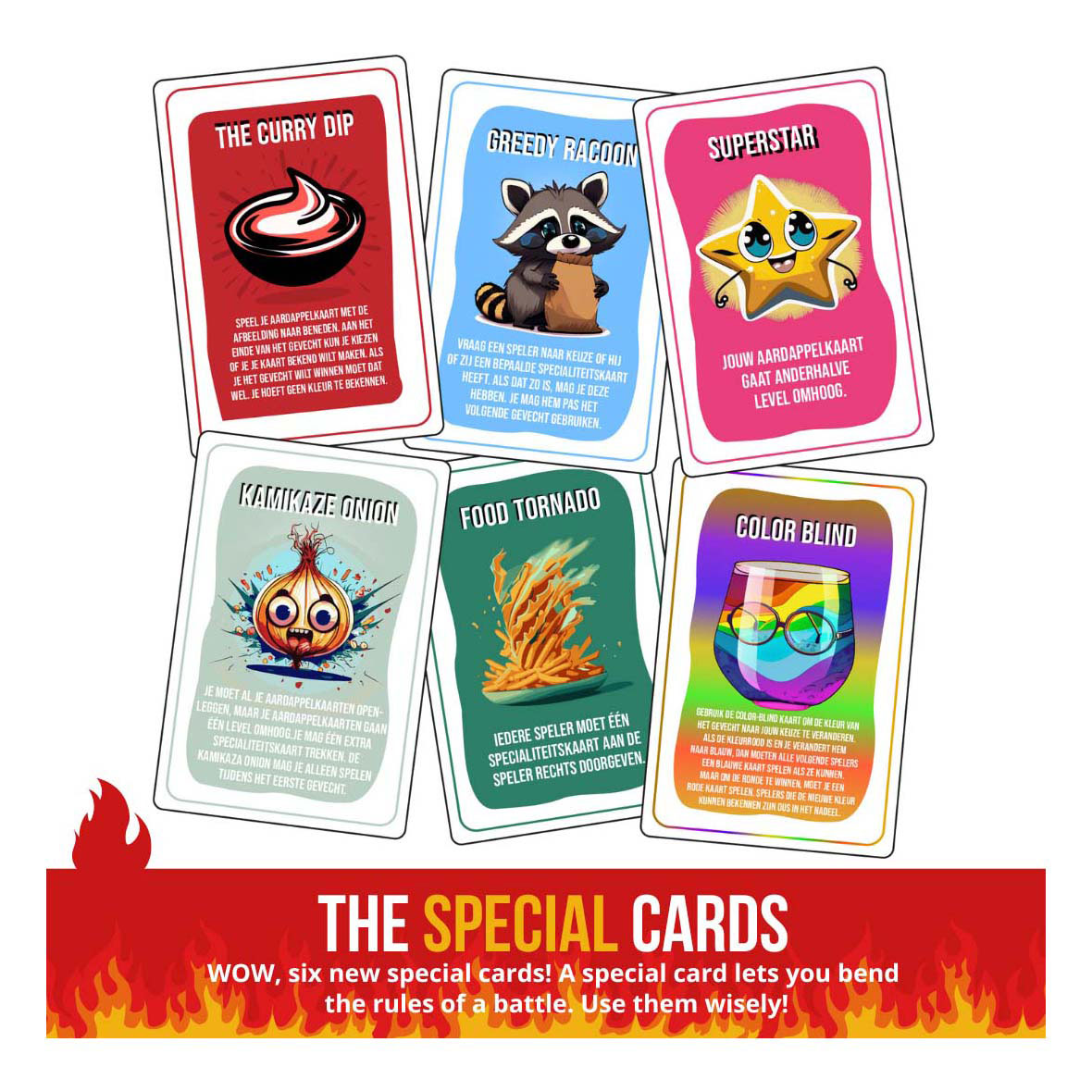 Fried Potatoes Games Fried Potatoes Kaartspel Burned Editie – Engelstalig