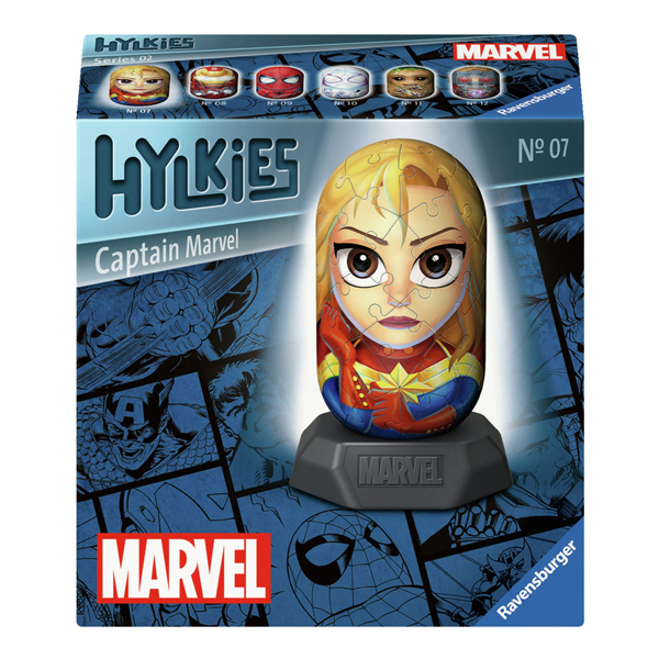 Ravensburger Marvel Captain Marvel 3D Puzzel (54 stukjes)