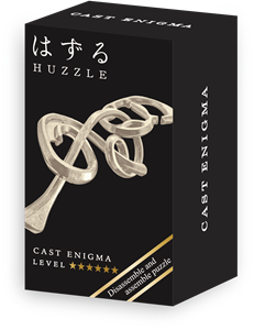Huzzle Mini  Cast Puzzle - Enigma Silver (level 6)
