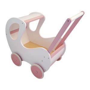 Playwood Hoge houten poppenwagen - Klassiek - Olivia