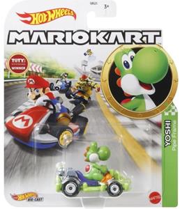 Hot Wheels Mario Kart - Yoshi Pipe Frame Kart