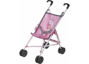 Baby Born Buggy Roze/Grijs