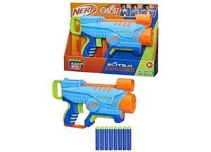 Nerf Elite Junior Exporer Blaster + 8 Darts