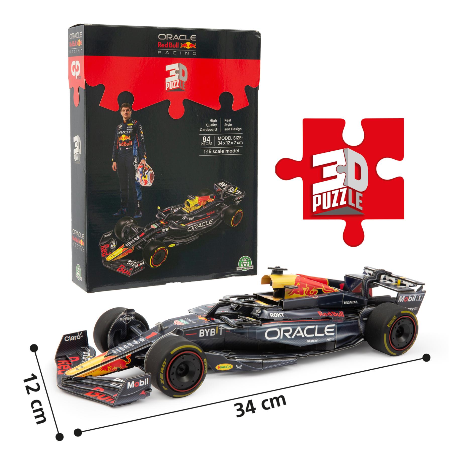 Red Bull Puzzel 3D Formule 1  Max Verstappen 34 Cm
