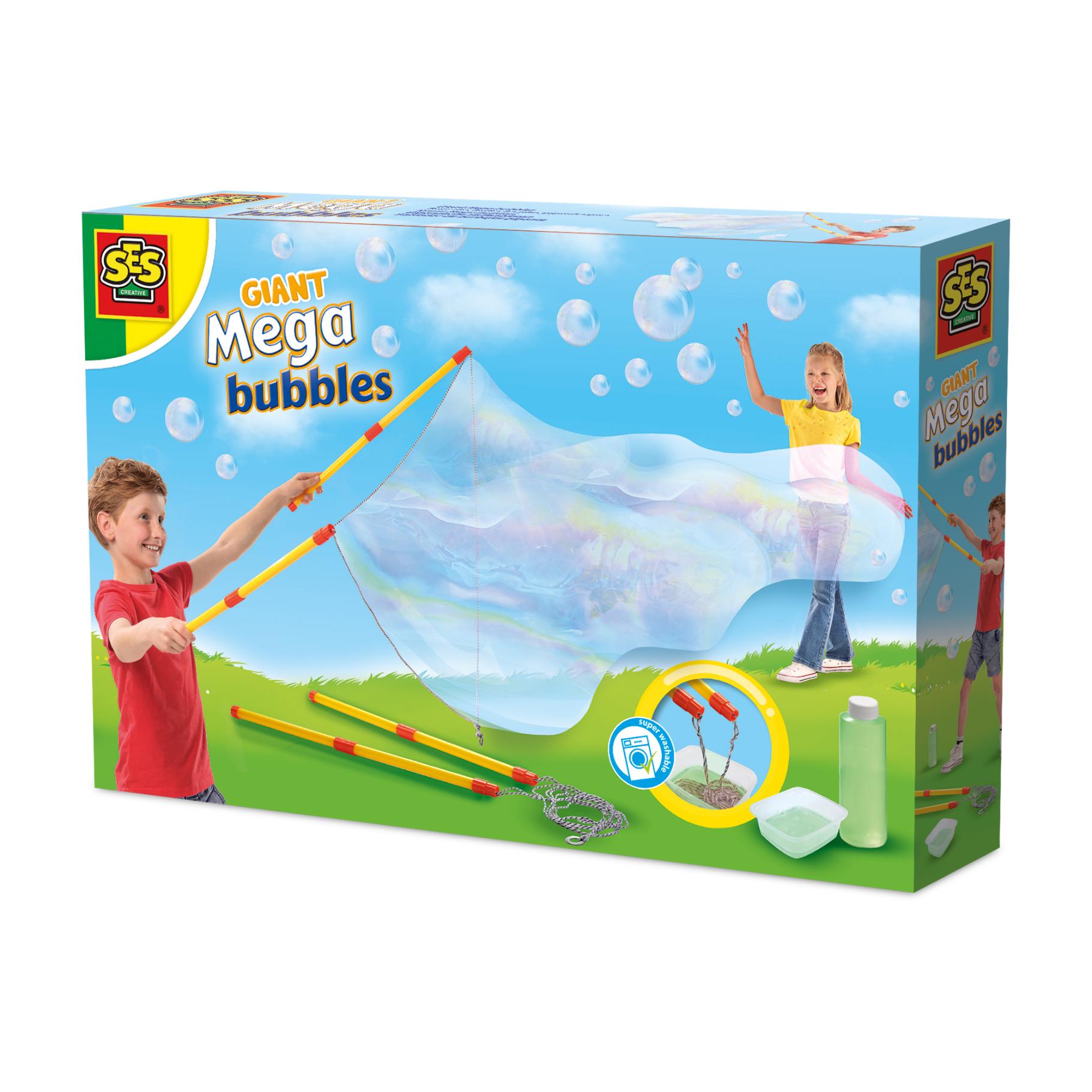 SES bellenblaas reuze mega bubbels set