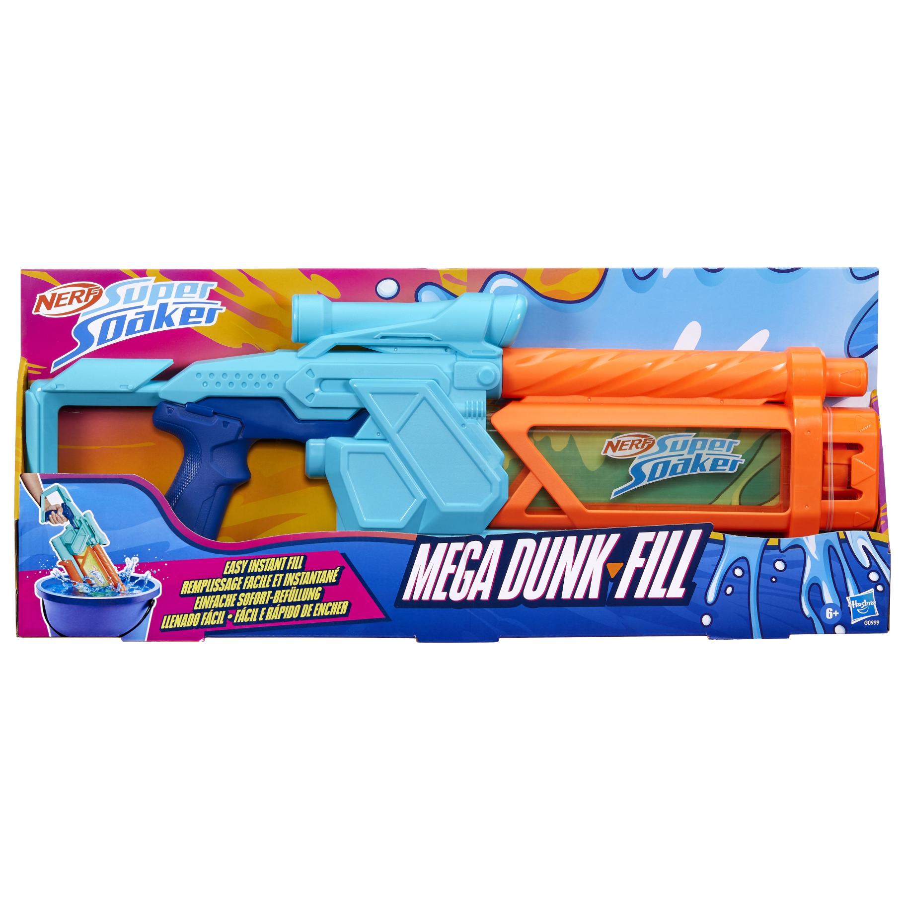 NERF supersoaker mega dunk fill