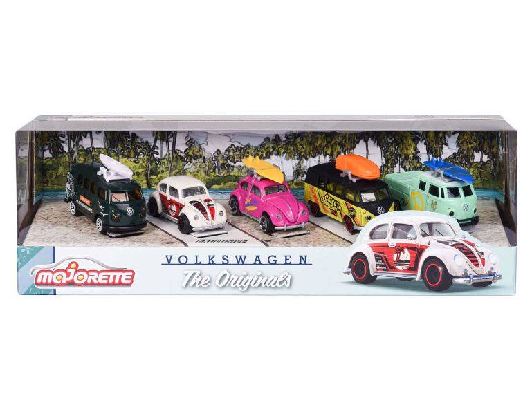 Brinic Modelcars Majorette Volkswagen The Originals (Set van 5 auto's)