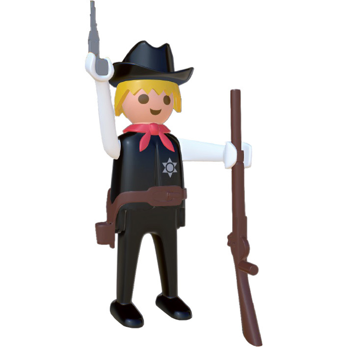 Plastoy PLAYMOBIL Collectoys: Sheriff Decoratie