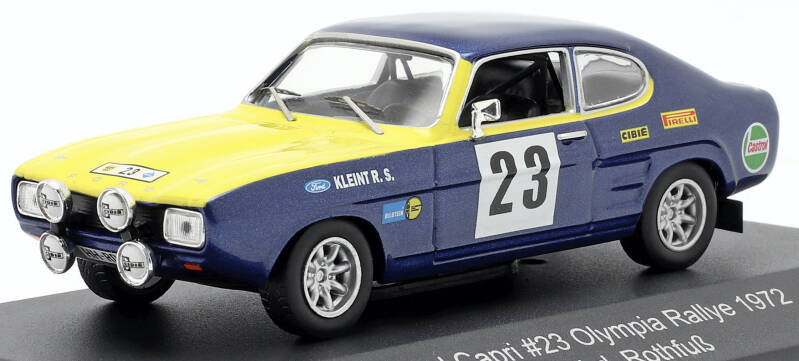 Brinic Modelcars CMR Ford Capri - Olympia Rallye 1972