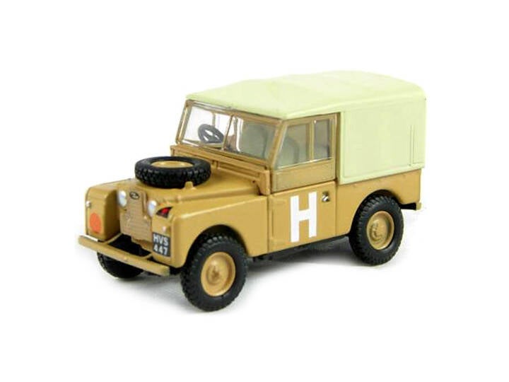 Brinic Modelcars Oxford Land Rover 88 Military