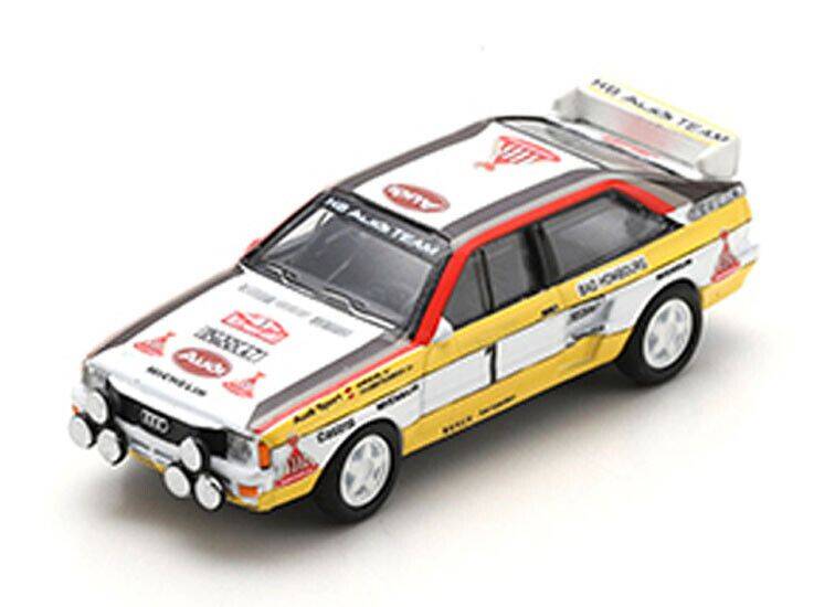 Brinic Modelcars Schuco Audi Quattro #1 Rohrl / Geistdorfer Monte Carlo 1984