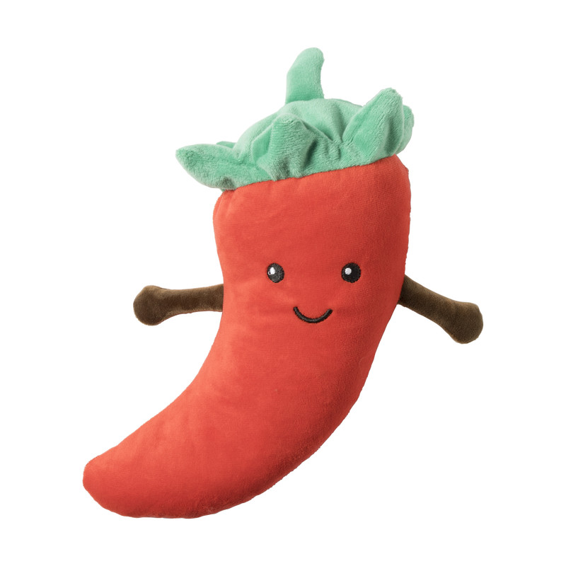 Xenos Knuffel peper - rood - 27.5 cm