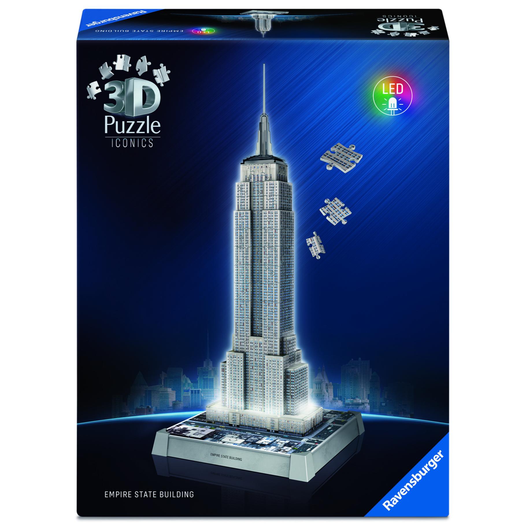 Top1Toys Ravensburger Iconics 3D puzzel Empire State  Building