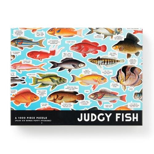 Brass Brass Monkey Judgy Fish 1000 Piece Puzzle -   (ISBN: 9780735377202)