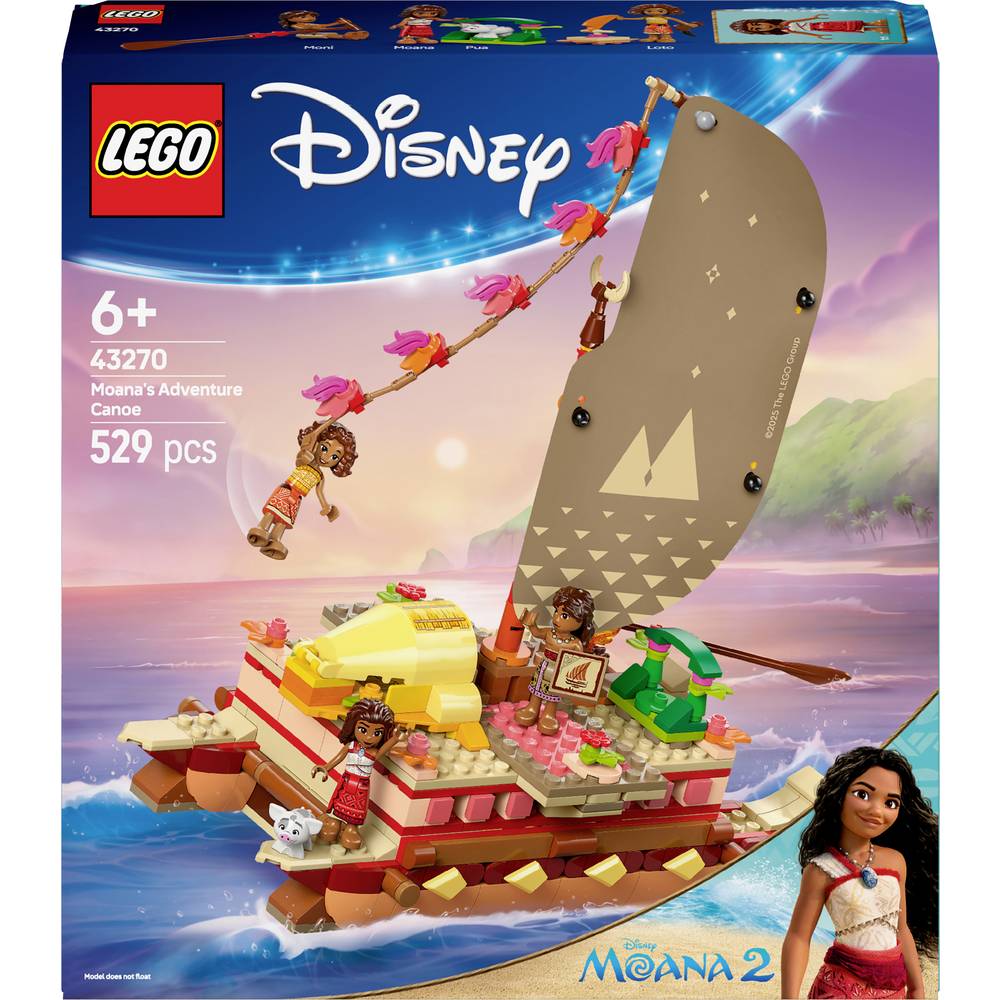LEGO Disney 43270 Vaianas avonturenvlot