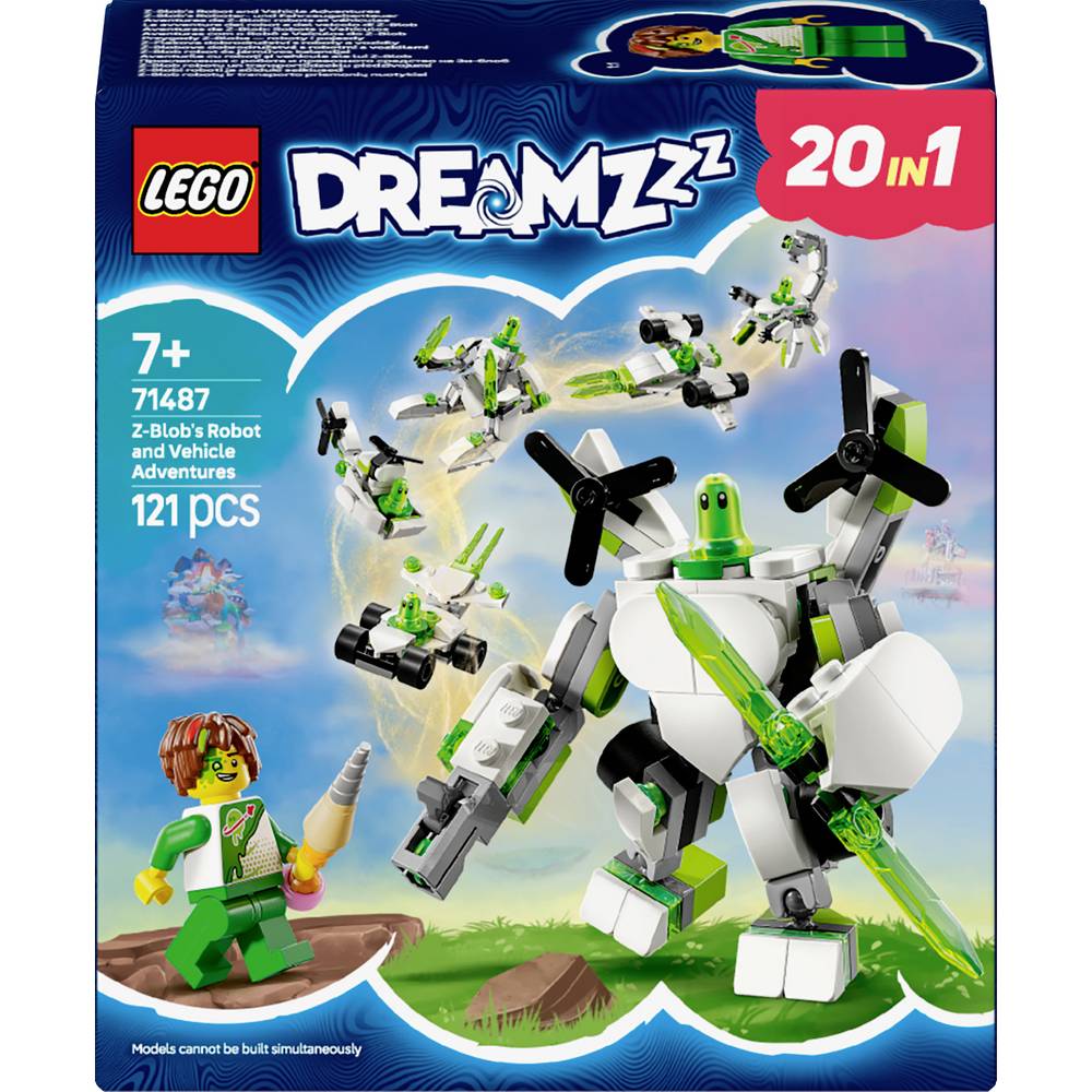 LEGO DREAMZZZ 71487 Z-Blobs robot- en voertuigavontuur