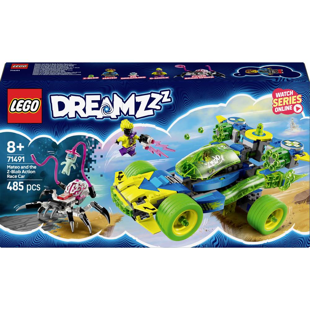 LEGO DREAMZZZ 71491 Mateo met de Z-Blob racewagen