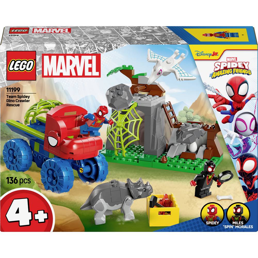 LEGO Marvel Super Heroes 11199 Spideys team op reddingsmissie in de-truck