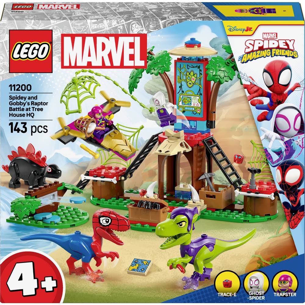 LEGO Marvel Super Heroes 11200 Showdown aan het boomhuis: Spidey-Rex vs. Gobby-Raptor