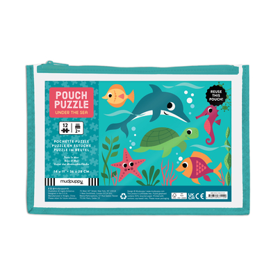 Galison Under The Sea Pouch Puzzle -   (ISBN: 9780735331129)