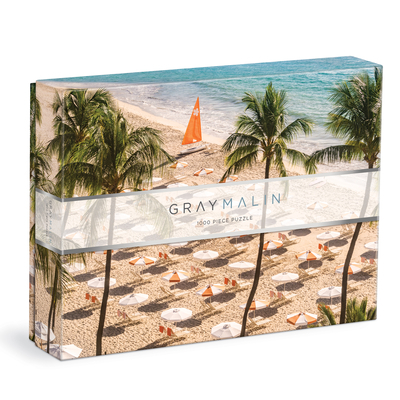 Galison Gray Malin The Beach Club 1000 Piece Puzzle -   (ISBN: 9780735376267)