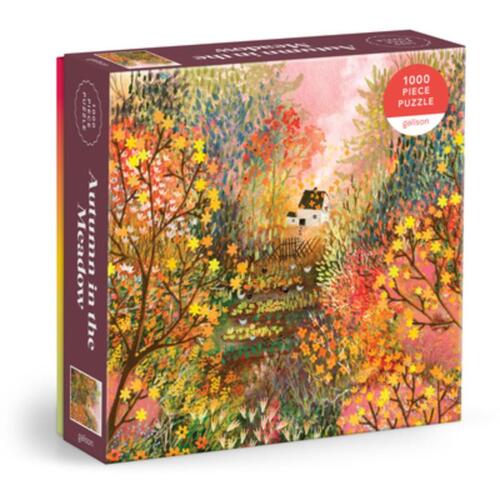 Galison Autumn In The Meadow 1000 Piece Puzzle -   (ISBN: 9780735385412)