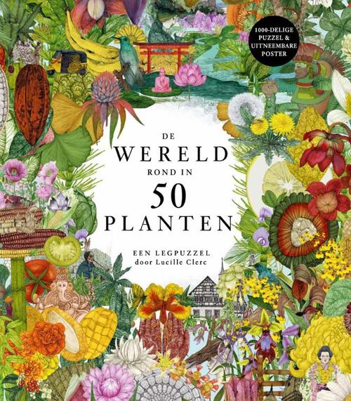 Jonathan Drori Rond De Wereld In 50 Planten -   (ISBN: 9789063697372)