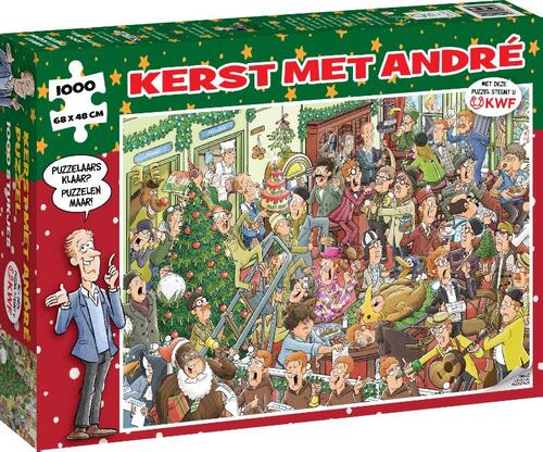 AndrÃ© van Duin Kerstpuzzel André Van Duin -   (ISBN: 9789464860665)