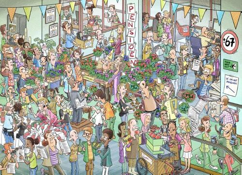 Uitgeverij Personalia Party Puzzle - Pensioen -   (ISBN: 9789464860757)