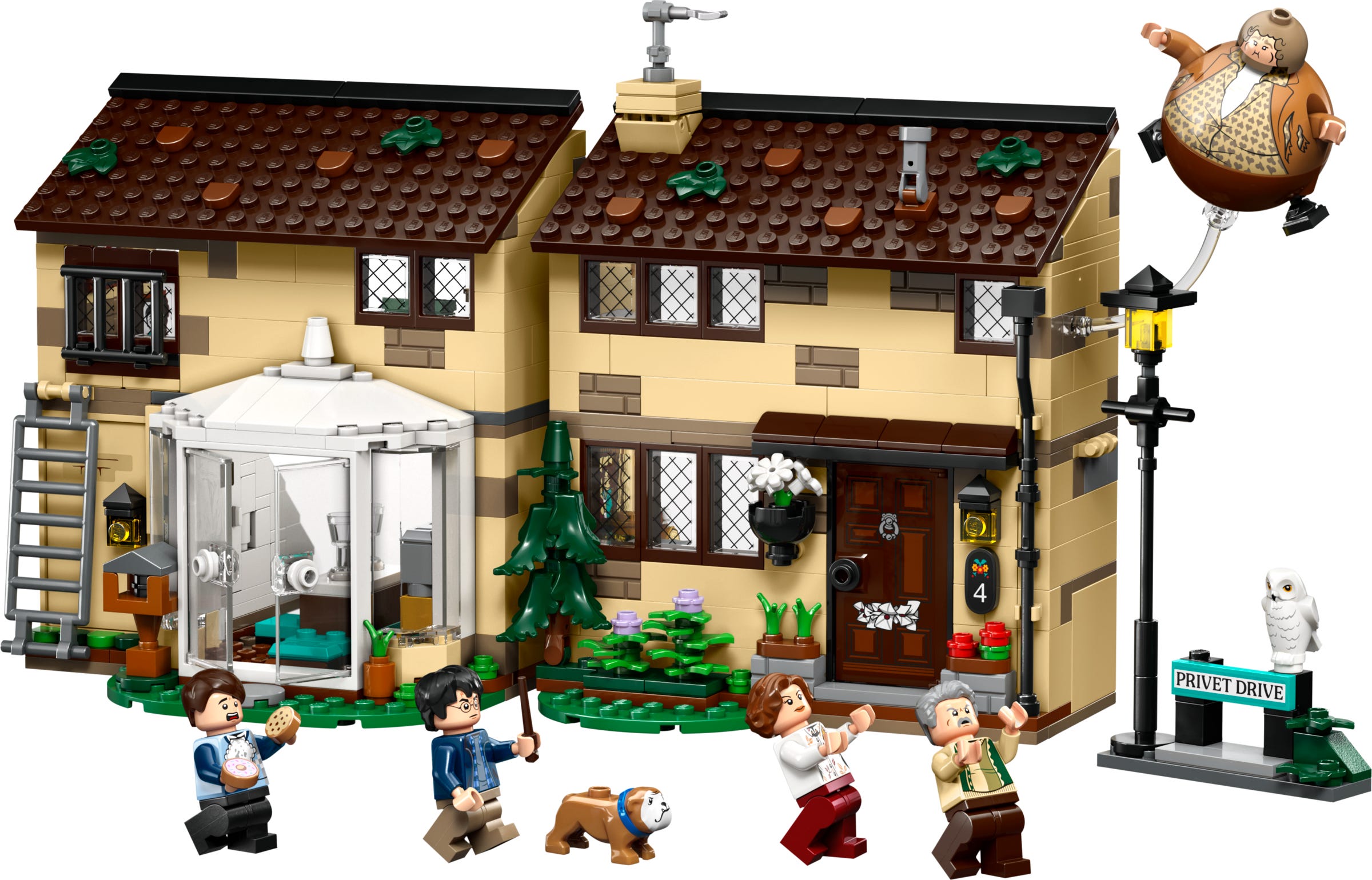 LEGO Ligusterlaan: bezoek van tante Margot