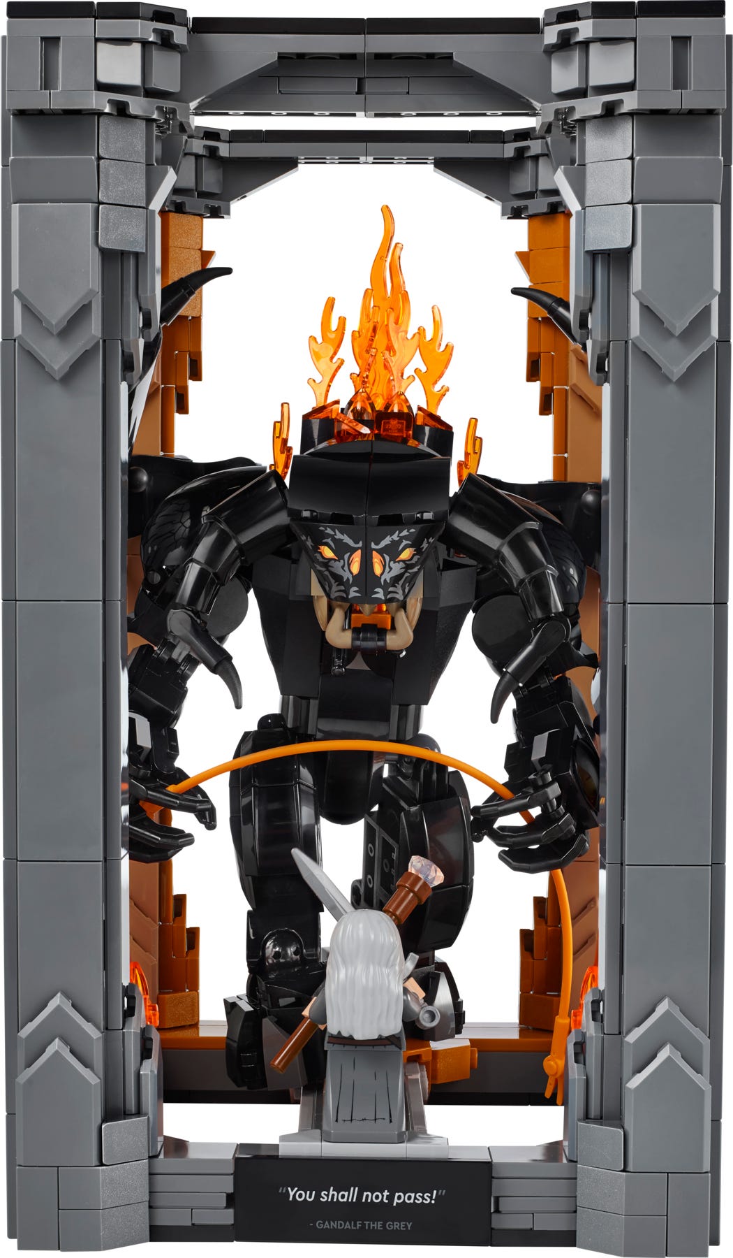 LEGO Boekensteun: The Lord of the Rings - Balrog