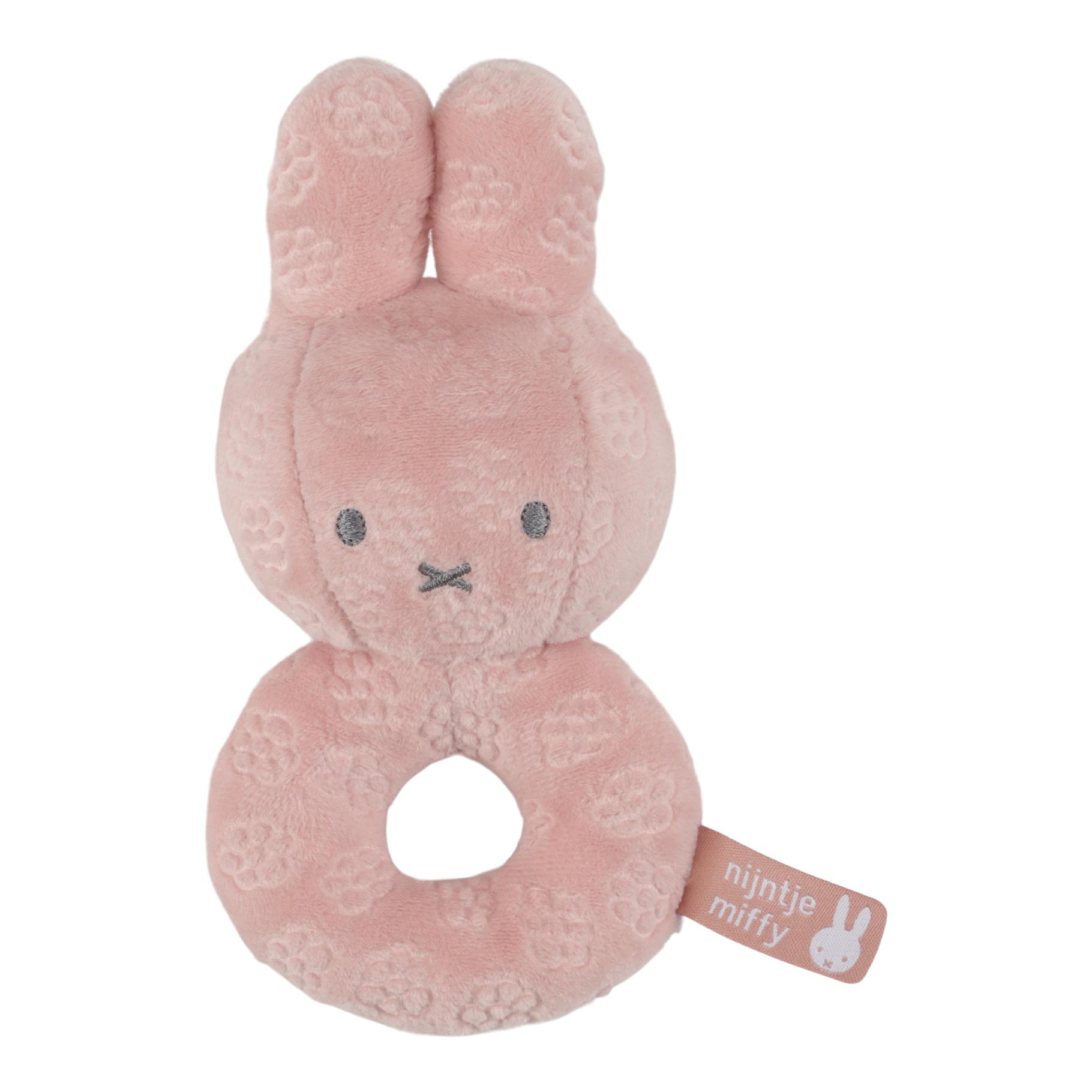 Top1Toys Little Dutch nijntje rammelaar pink flower