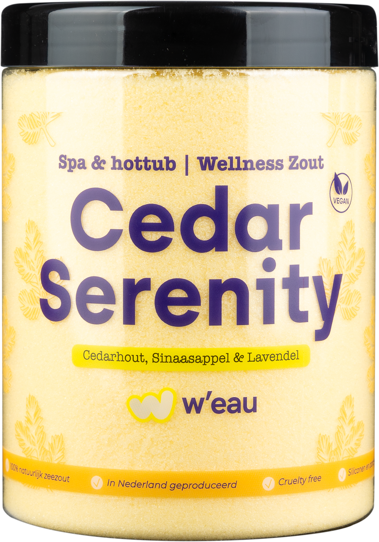 W'eau badzout - Cedar Serenity - 1250 gram