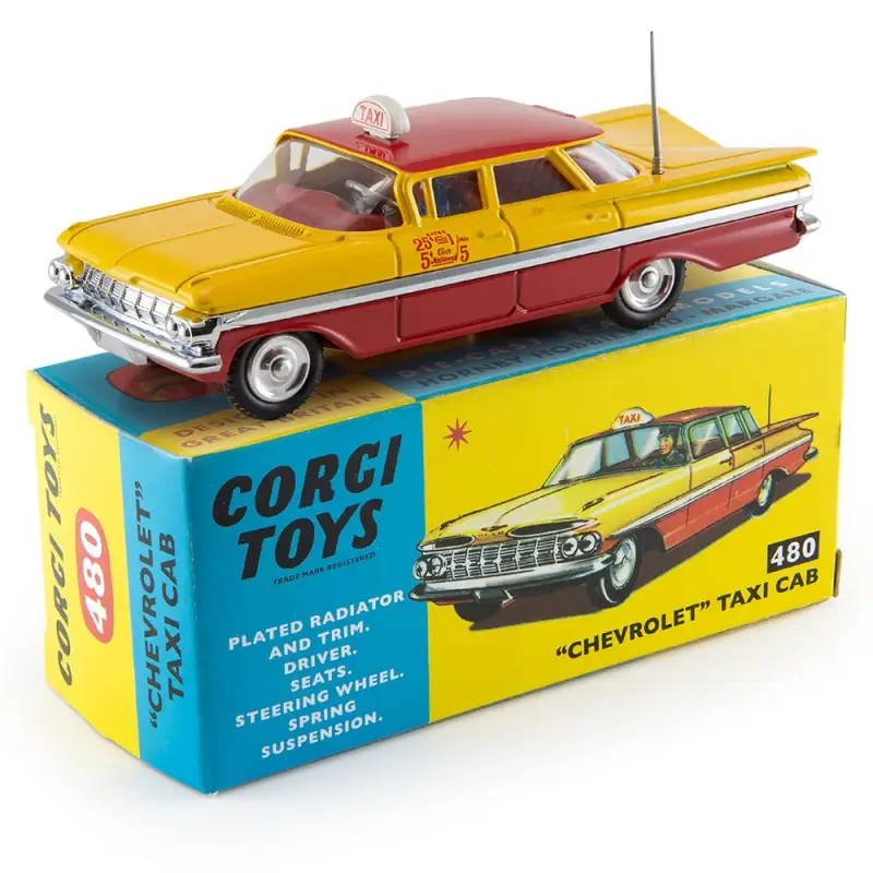 Brinic Modelcars Corgi Toys Chevrolet Impala Taxi