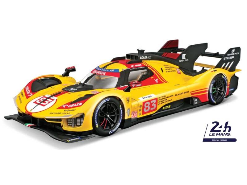 Brinic Modelcars Bburago Ferrari 499P - 24u Le Mans 2024