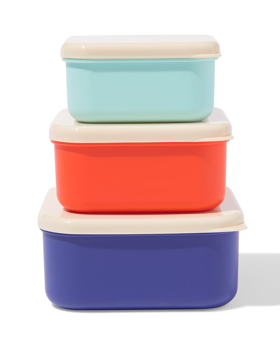 HEMA Snackboxjes Blauw 3-delig