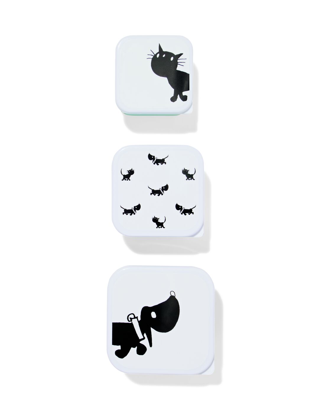 HEMA Takkie En Siepie Snackboxjes 3-delig