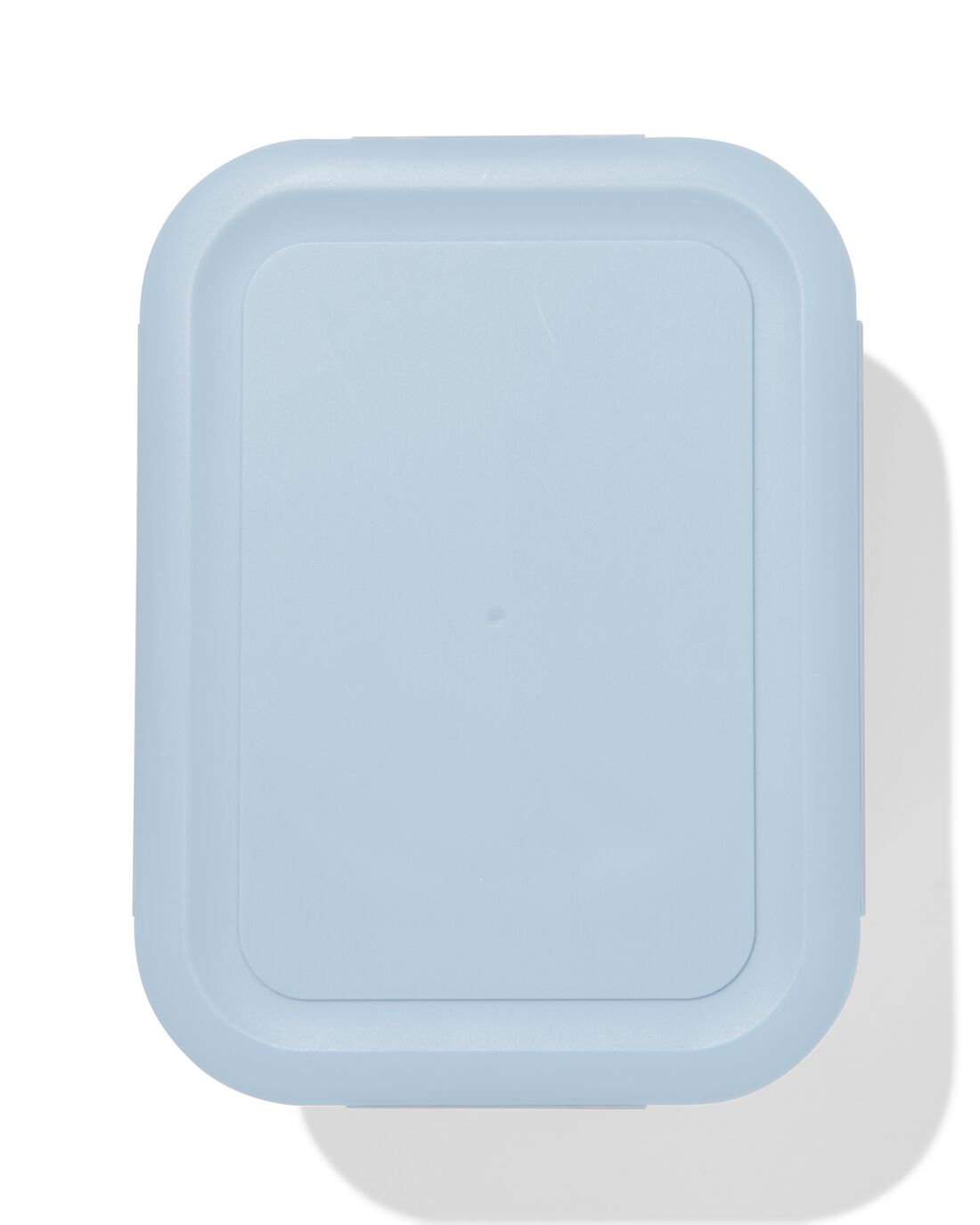 HEMA Lunchbox 19.8x14.8x8cm Lichtblauw-bruin