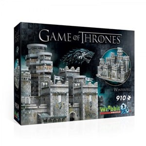 Wrebbit 3D Puzzle - Game of Thrones Winterfell (910 stukjes)